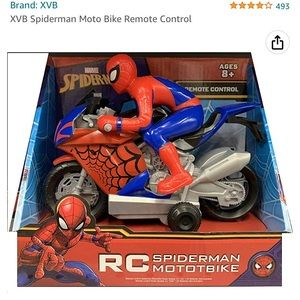 XVB Marvel Spiderman Moto Bike Remote Control - New in box